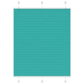 Estor Plisado verde petróleo 110x150 cm Tela Ancho 109,4 cm by , Blinds and blinds - Ref: Foro24-4015400, Price: 20,85 €, Dis...