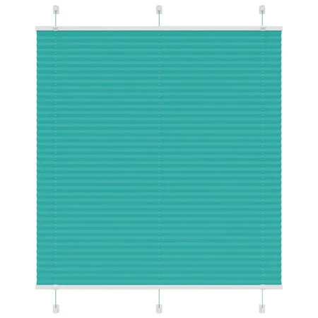 Estor Plisado verde petróleo 115x100 cm Tela Ancho 114,4 cm de , Persianas y estores - Ref: Foro24-4015384, Precio: 20,70 €, ...