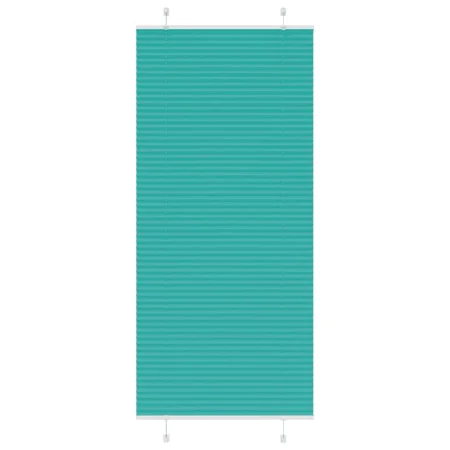 Estor Plisado verde petróleo 95x200 cm Tela Ancho 94,4 cm by , Blinds and blinds - Ref: Foro24-4015414, Price: 23,84 €, Disco...