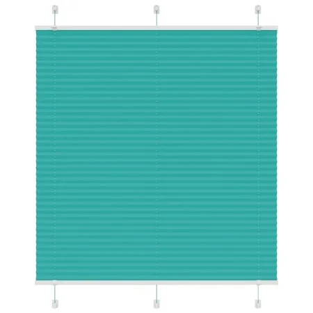 Estor Plisado verde petróleo 120x150 cm Tela Ancho 119,4 cm de , Persianas y estores - Ref: Foro24-4015402, Precio: 18,42 €, ...