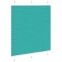 Estor Plisado verde petróleo 120x150 cm Tela Ancho 119,4 cm de , Persianas y estores - Ref: Foro24-4015402, Precio: 18,42 €, ...