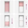 Estor Plisado rosa 55x150 cm Tela Ancho 54,4 cm Poliéster von , Jalousien und Jalousien - Ref: Foro24-4015440, Preis: 18,76 €...