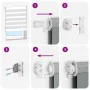 Estor cebra marrón arena tejido ancho 90,9 cm poliéster by , Blinds and blinds - Ref: Foro24-4014520, Price: 24,10 €, Discoun...