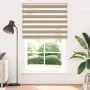 Estor cebra marrón arena tejido ancho 135,9 cm poliéster by , Blinds and blinds - Ref: Foro24-4014607, Price: 35,34 €, Discou...