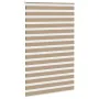 Estor cebra marrón arena tejido ancho 135,9 cm poliéster by , Blinds and blinds - Ref: Foro24-4014607, Price: 35,34 €, Discou...
