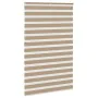 Estor cebra marrón arena tejido ancho 135,9 cm poliéster by , Blinds and blinds - Ref: Foro24-4014607, Price: 35,34 €, Discou...
