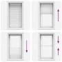 Estor Plisado blanco 80x150 cm Tela Ancho 79,4 cm Poliéster de , Persianas y estores - Ref: Foro24-4015496, Precio: 18,73 €, ...