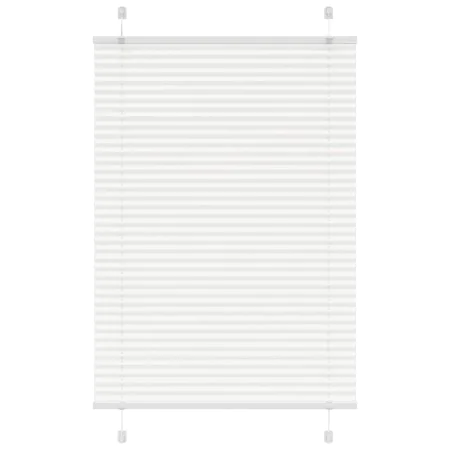 Estor Plisado blanco 85x100 cm Tela Ancho 84,4 cm Poliéster by , Blinds and blinds - Ref: Foro24-4015480, Price: 16,69 €, Dis...