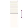 Estor cebra beige mármol tejido ancho 35,9 cm poliéster von , Jalousien und Jalousien - Ref: Foro24-4014613, Preis: 19,94 €, ...