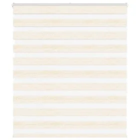 Estor cebra beige mármol tejido ancho 130,9 cm poliéster by , Blinds and blinds - Ref: Foro24-4014658, Price: 31,02 €, Discou...