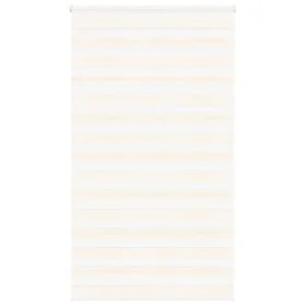 Estor cebra beige mármol tejido ancho 125,9 cm poliéster by , Blinds and blinds - Ref: Foro24-4014709, Price: 27,77 €, Discou...