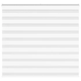 Estor cebra blanco 155x100 cm tejido ancho 150,9 cm poliéster by , Blinds and blinds - Ref: Foro24-4014740, Price: 25,23 €, D...