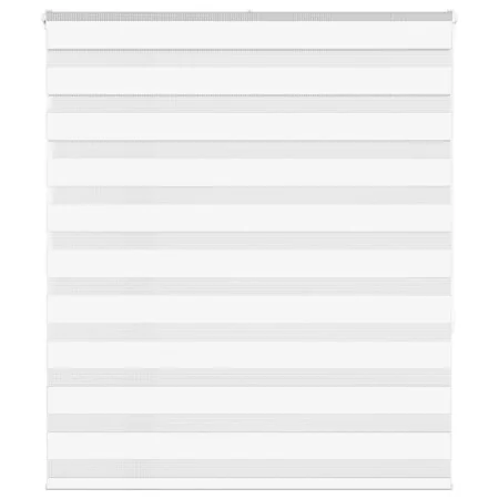 Estor cebra blanco 130x150 cm tejido ancho 125,9 cm poliéster de , Persianas y estores - Ref: Foro24-4014761, Precio: 34,44 €...