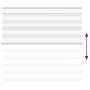 Estor cebra blanco 165x150 cm tejido ancho 160,9 cm poliéster by , Blinds and blinds - Ref: Foro24-4014768, Price: 45,53 €, D...