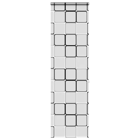 Estor enrollable para ducha con casete 70x240cm tela ancho 66cm von , Jalousien und Jalousien - Ref: Foro24-4015042, Preis: 1...