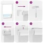 Estor enrollable para ducha con casete 140x240 cm tela ancho von , Jalousien und Jalousien - Ref: Foro24-4015049, Preis: 28,8...