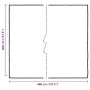 Lona transparente con ojales polietileno 4x4 m by , Waterproof tarpaulins - Ref: Foro24-4018562, Price: 33,21 €, Discount: %