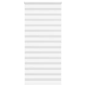 Estor cebra blanco 105x200 cm tejido ancho 100,9 cm poliéster by , Blinds and blinds - Ref: Foro24-4014782, Price: 25,97 €, D...