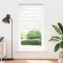 Estor cebra blanco 105x200 cm tejido ancho 100,9 cm poliéster de , Persianas y estores - Ref: Foro24-4014782, Precio: 25,97 €...