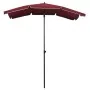 Gartenschirm mit burgunderrotem Mast 200x130 cm von vidaXL, Sonnenschirme - Ref: Foro24-315555, Preis: 37,73 €, Rabatt: %