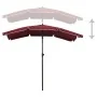 Gartenschirm mit burgunderrotem Mast 200x130 cm von vidaXL, Sonnenschirme - Ref: Foro24-315555, Preis: 37,73 €, Rabatt: %