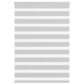 Estor cebra gris claro 105x150cm tejido ancho 100,9cm poliéster by , Blinds and blinds - Ref: Foro24-4014444, Price: 21,89 €,...