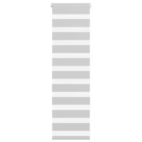 Estor cebra gris claro 45x100cm tejido ancho 40,9 cm poliéster by , Blinds and blinds - Ref: Foro24-4014406, Price: 14,59 €, ...