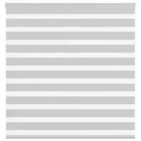 Estor cebra gris claro 150x100cm tejido ancho 145,9cm poliéster by , Blinds and blinds - Ref: Foro24-4014427, Price: 24,84 €,...