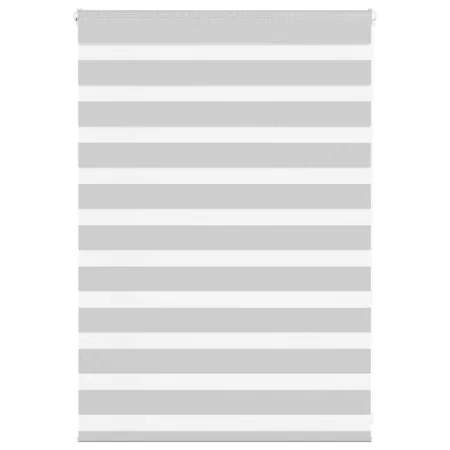 Estor cebra gris claro 110x100cm tejido ancho 105,9cm poliéster by , Blinds and blinds - Ref: Foro24-4014419, Price: 25,45 €,...