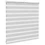 Estor cebra gris claro 140x100cm tejido ancho 135,9cm poliéster by , Blinds and blinds - Ref: Foro24-4014425, Price: 24,04 €,...
