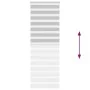 Estor cebra gris claro 75x230 cm tejido ancho 70,9 cm poliéster by , Blinds and blinds - Ref: Foro24-4014490, Price: 25,89 €,...