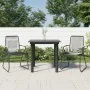 Juego de comedor de jardín 3 piezas ratán PVC negro de vidaXL, Conjuntos de jardín - Ref: Foro24-3060273, Precio: 214,80 €, D...