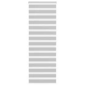 Estor cebra gris claro 80x200cm tejido ancho 75,9 cm poliéster by , Blinds and blinds - Ref: Foro24-4014465, Price: 27,73 €, ...