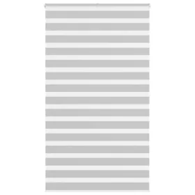 Estor cebra gris claro 120x200cm tejido ancho 115,9cm poliéster by , Blinds and blinds - Ref: Foro24-4014473, Price: 31,84 €,...
