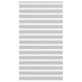 Estor cebra gris claro 120x230cm tejido ancho 115,9cm poliéster by , Blinds and blinds - Ref: Foro24-4014499, Price: 34,91 €,...