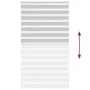 Estor cebra gris claro 120x230cm tejido ancho 115,9cm poliéster by , Blinds and blinds - Ref: Foro24-4014499, Price: 34,91 €,...