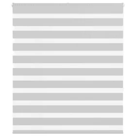 Estor cebra gris claro 135x150cm tejido ancho 130,9cm poliéster by , Blinds and blinds - Ref: Foro24-4014450, Price: 33,05 €,...