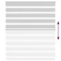 Estor cebra gris claro 135x150cm tejido ancho 130,9cm poliéster by , Blinds and blinds - Ref: Foro24-4014450, Price: 36,20 €,...
