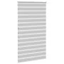 Estor cebra gris claro 130x230cm tejido ancho 125,9cm poliéster by , Blinds and blinds - Ref: Foro24-4014501, Price: 34,01 €,...