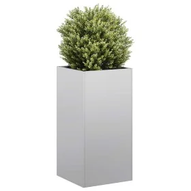 Jardinera 40x40x80 cm de acero galvanizado by , Pots and planters - Ref: Foro24-860708, Price: 74,06 €, Discount: %