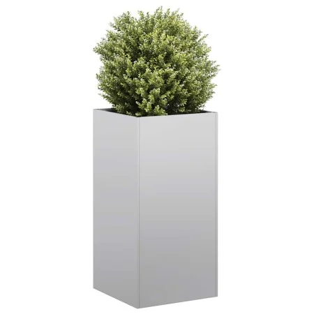 Jardinera 40x40x80 cm de acero galvanizado by , Pots and planters - Ref: Foro24-860708, Price: 74,02 €, Discount: %
