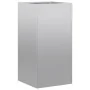 Jardinera 40x40x80 cm de acero galvanizado by , Pots and planters - Ref: Foro24-860708, Price: 74,02 €, Discount: %