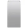 Jardinera 40x40x80 cm de acero galvanizado by , Pots and planters - Ref: Foro24-860708, Price: 74,02 €, Discount: %