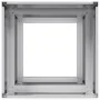Jardinera 40x40x80 cm de acero galvanizado by , Pots and planters - Ref: Foro24-860708, Price: 74,02 €, Discount: %