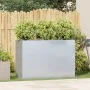 Jardinera 120x40x80 cm de acero galvanizado von , Töpfe und Pflanzgefäße - Ref: Foro24-860722, Preis: 110,67 €, Rabatt: %
