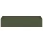 Jardinera acero verde oliva 200x80x40 cm by , Pots and planters - Ref: Foro24-860755, Price: 112,43 €, Discount: %