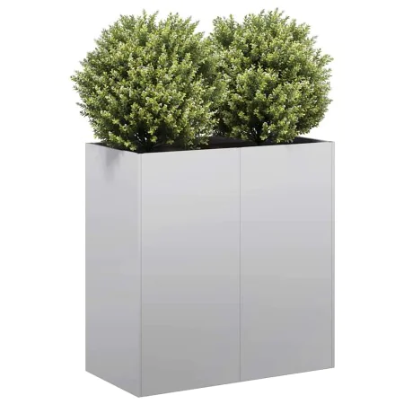 Jardinera 80x40x80 cm de acero galvanizado von , Töpfe und Pflanzgefäße - Ref: Foro24-860715, Preis: 91,74 €, Rabatt: %