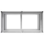 Jardinera 80x40x80 cm de acero galvanizado von , Töpfe und Pflanzgefäße - Ref: Foro24-860715, Preis: 91,74 €, Rabatt: %