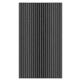 Felpudo a rayas negro y gris 115x200 cm von , Fußmatten - Ref: Foro24-4105597, Preis: 56,45 €, Rabatt: %