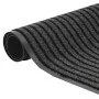 Felpudo a rayas negro y gris 115x200 cm by , Doormats - Ref: Foro24-4105597, Price: 56,40 €, Discount: %